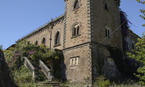 Zdjecie GRECJA / Wyspy Joskie / Corfu, Dassia / ruiny Castello Mimpeli