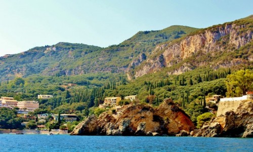 Zdjcie GRECJA / Korfu / Paleokastritsa / Zatoka Paleokastritsa