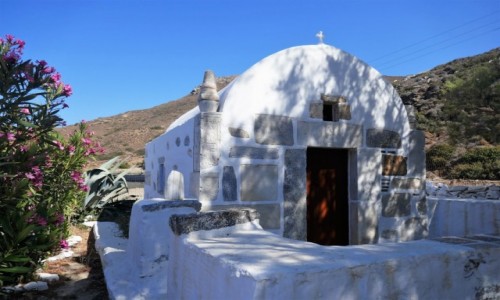 Zdjęcie GRECJA / Cyklady / Wyspa Amorgos / Urok greckich kościołów - Katapola