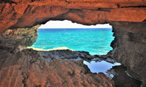 Zdjęcie GRECJA / Cyklady / Wyspa Koufonissi Ano / Cudowna Koufonissi - Oko Diabła