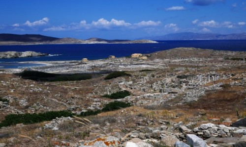Zdjcie GRECJA / Cyklady / Wyspa Delos / Delos - strefa archeologiczna (UNESCO)