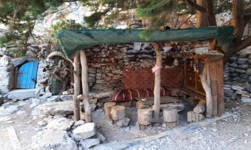 Zdjcie GRECJA / Poudniowa Kreta  / Imbros / Gociu, sid pod mym dachem 