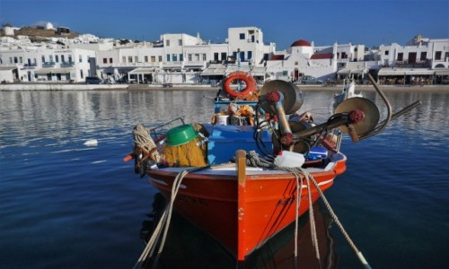 Zdjcie GRECJA / Cyklady / Wyspa Mykonos / Co jest potrzebne rybakowi...