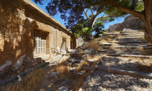 Zdjcie GRECJA / Kreta / Spinalonga, wyspa trdowatych / Pod grk