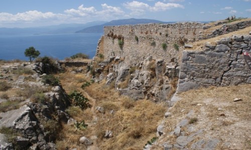Zdjęcie GRECJA / EUROPA / GRECJA / GRECJA NAUPLION TWIERDZA PALAMIDI