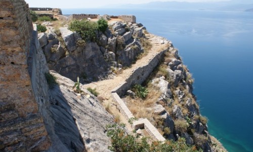 Zdjęcie GRECJA / EUROPA / GRECJA / GRECJA NAUPLION TWIERDZA PALAMIDI