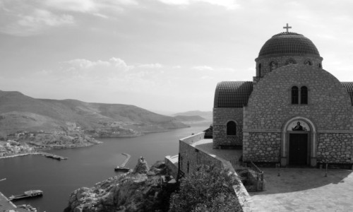 Zdjcie GRECJA / wyspy Dodekanezu / Kalymnos / Monastyr Agios Savvas
