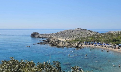 Zdjcie GRECJA / Rodos / okolice Faliraki / Zatoka Ladiko