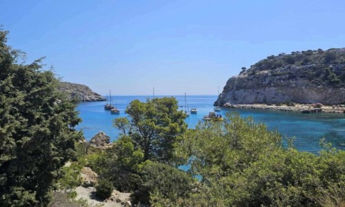 Zdjcie GRECJA / Rodos / okolice Faliraki / Zatoka Antonego Quinna