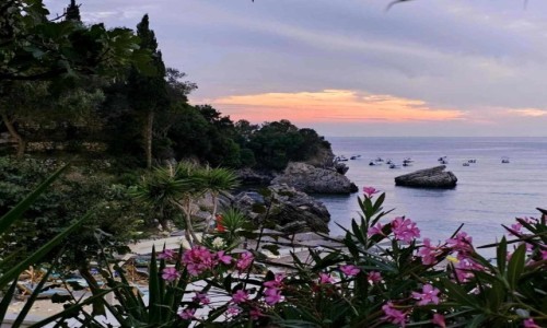 Zdjcie GRECJA / Korfu / Liapades Beach / Przed zmierzchem