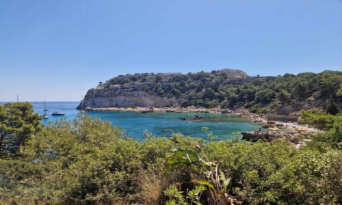 Zdjecie GRECJA / Rodos / okolice Faliraki / Pikna Zatoka Antonego Quinna