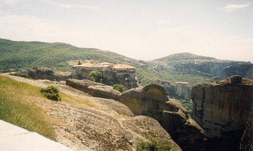 Zdjecie GRECJA / brak / Kalambaka / Klasztor na skale