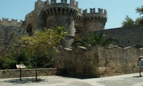 Zdjęcie GRECJA / Rodos / Rodos, Stare Miato / Pałac Wielkich Mistrzów