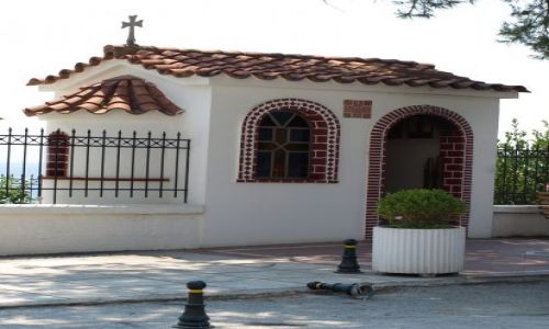 Zdjęcie GRECJA / Chalkidiki / sithonia / kapliczka na każdym kroku