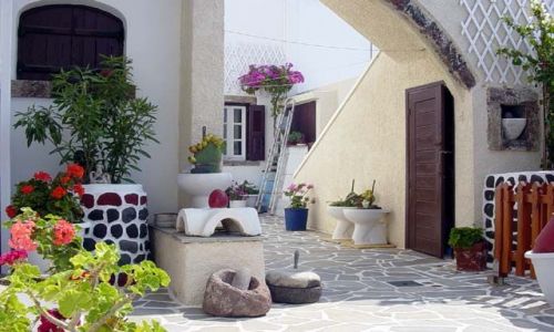 Zdjęcie GRECJA / santorini / Fira / armatura art