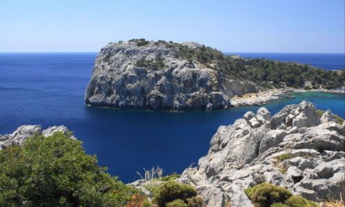 Zdjęcie GRECJA / Rodos / na południe od Rodos / Anthony Quinns Bay