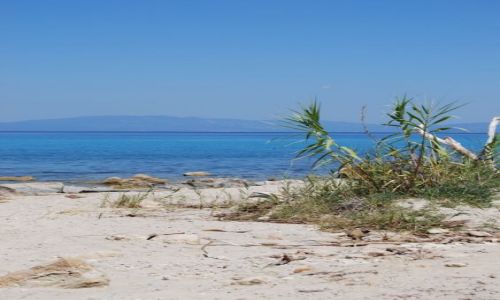 Zdjęcie GRECJA / Półwysep Chalkidiki / Kriopigi / Bezludna plaza