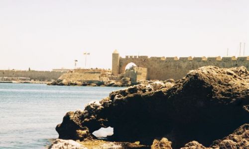 Zdjecie GRECJA / Rodos / Rodos / Mury Miasta Rodos