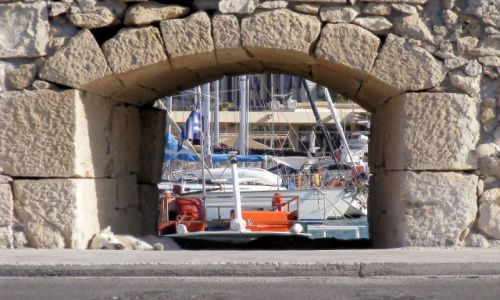 Zdjcie GRECJA / Kreta / Heraklion / Okno