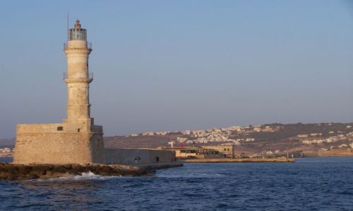 Zdjecie GRECJA / Kreta / Kreta / latarnia morska