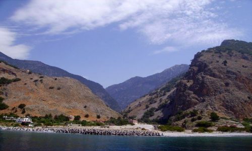 Zdjecie GRECJA / Kreta / wybrzeże Krety / do wąwozu Samara