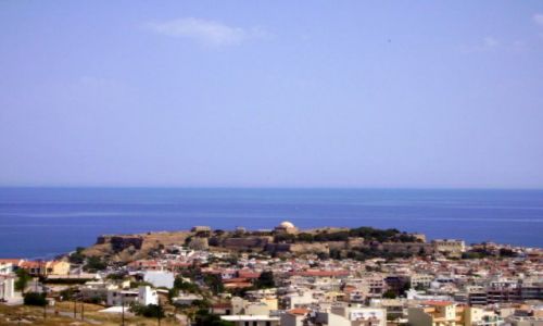 Zdjecie GRECJA / Kreta / Rethymno / widok na Rethymno II
