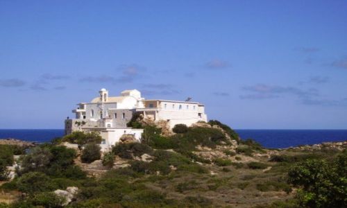 Zdjęcie GRECJA / Kreta / Moni Hrisaskalitisos / Monastyr kobiecy