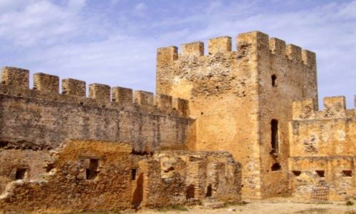 Zdjecie GRECJA / Kreta / poudnie Krety / zamek Frangokastello