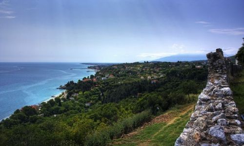 Zdjcie GRECJA / Pieria  / Platamonas / Widok na Rivier Olimpijsk 