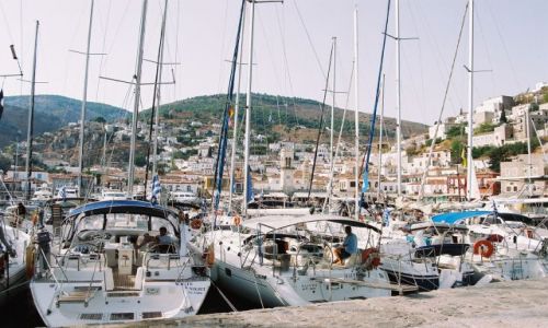 Zdjcie GRECJA / Hydra / Port / Hydra