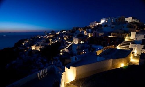 Zdjecie GRECJA / Santorini / Oia / Oia .....nocą cd.