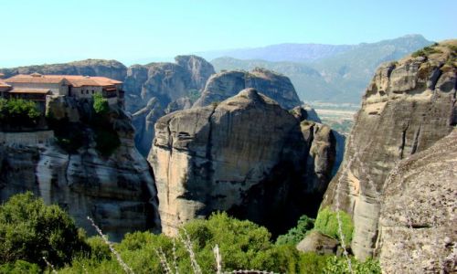Zdjęcie GRECJA / Nizina Tessalska / Meteory / Cuda natury i budownictwa