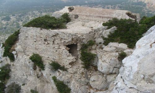 Zdjęcie GRECJA / Rodos / Kastro Kritinias / zamek Kritinias -detal