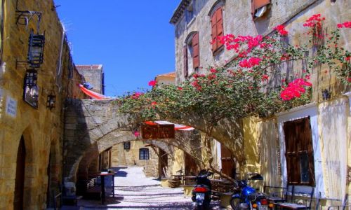 Zdjecie GRECJA / Rodos / Stare Miasto / Zaułek Rodos
