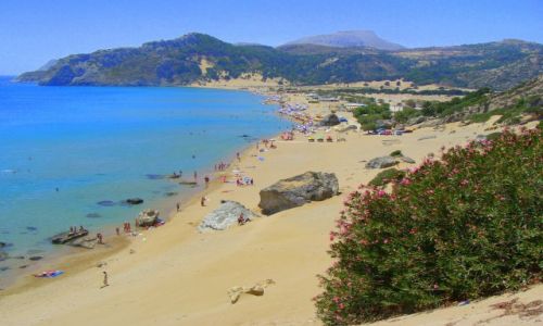 Zdjęcie GRECJA / Rodos / Wschodnie wybrzeże / Plaża Tsambika I