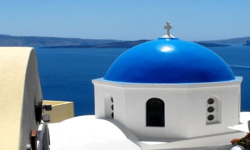 Zdjecie GRECJA / Cyklady / Santorini / czerwiec na Santorini