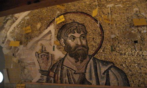 Zdjęcie GRECJA / Attyka / Dafni / Sztuka Grecji - mozaiki (5)