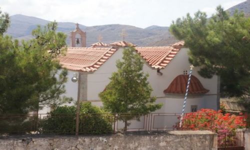 Zdjecie GRECJA / Kreta /   - / Kościól zwiatowania Dziewicy i Krzyża Świętego