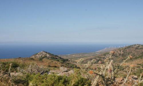 Zdjęcie GRECJA / Kreta / Vrouchas / Wiatraki