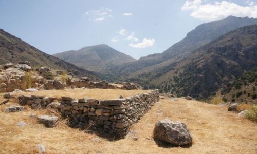 Zdjęcie GRECJA / Kreta / Azoria / Azoria - stanowisko archeologiczne IV