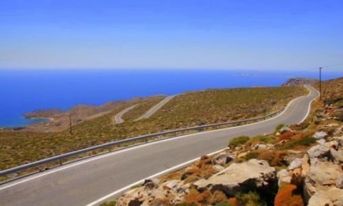 Zdjecie GRECJA / Kreta / Kserokampos / Droga do Kserokampos I