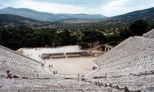 Zdjęcie GRECJA / - / EPIDAUROS / Teatr
