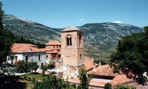 Zdjęcie GRECJA / - / OSIOS LUKAS / Klasztor św. Łukasza (ok. 1011 r.)