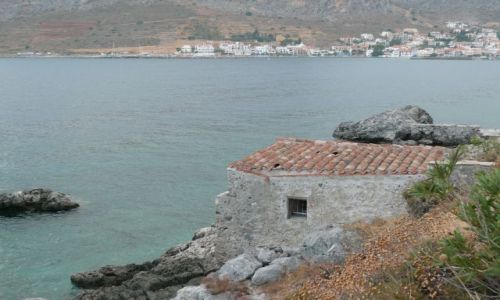 Zdjęcie GRECJA / Peloponez / Yefira / Skały Monemvasii