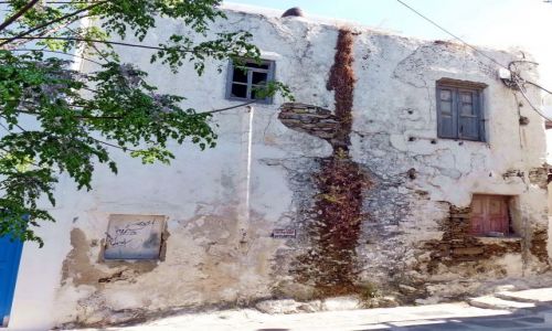 Zdjęcie GRECJA / Mikonos / Mikonos  / Zaniedbany dom