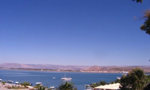 Zdjęcie GRECJA /  Peloponez / Nafplion / zatoka Argolidzka w Nafplionie