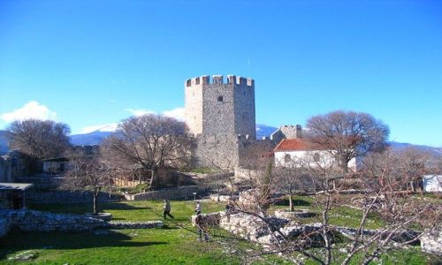 Zdjcie GRECJA / Macedonia / Platamonas / zamek 