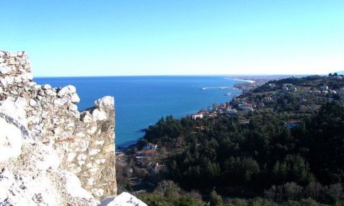 Zdjcie GRECJA / Macedonia / Platamonas / panorama