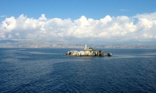 Zdjecie GRECJA / Morze rdziemne /  midzy Itali, Albani i Grecj / Wyspa 