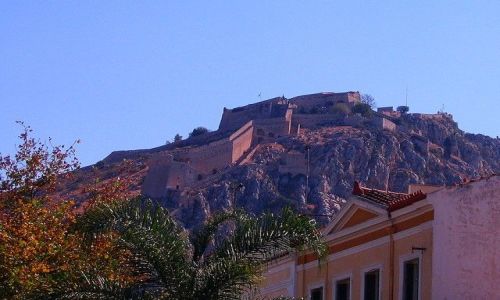 Zdjęcie GRECJA / Peloponez - Zatoka Argolidzka / Nafplion / Twierdza  Palamidi